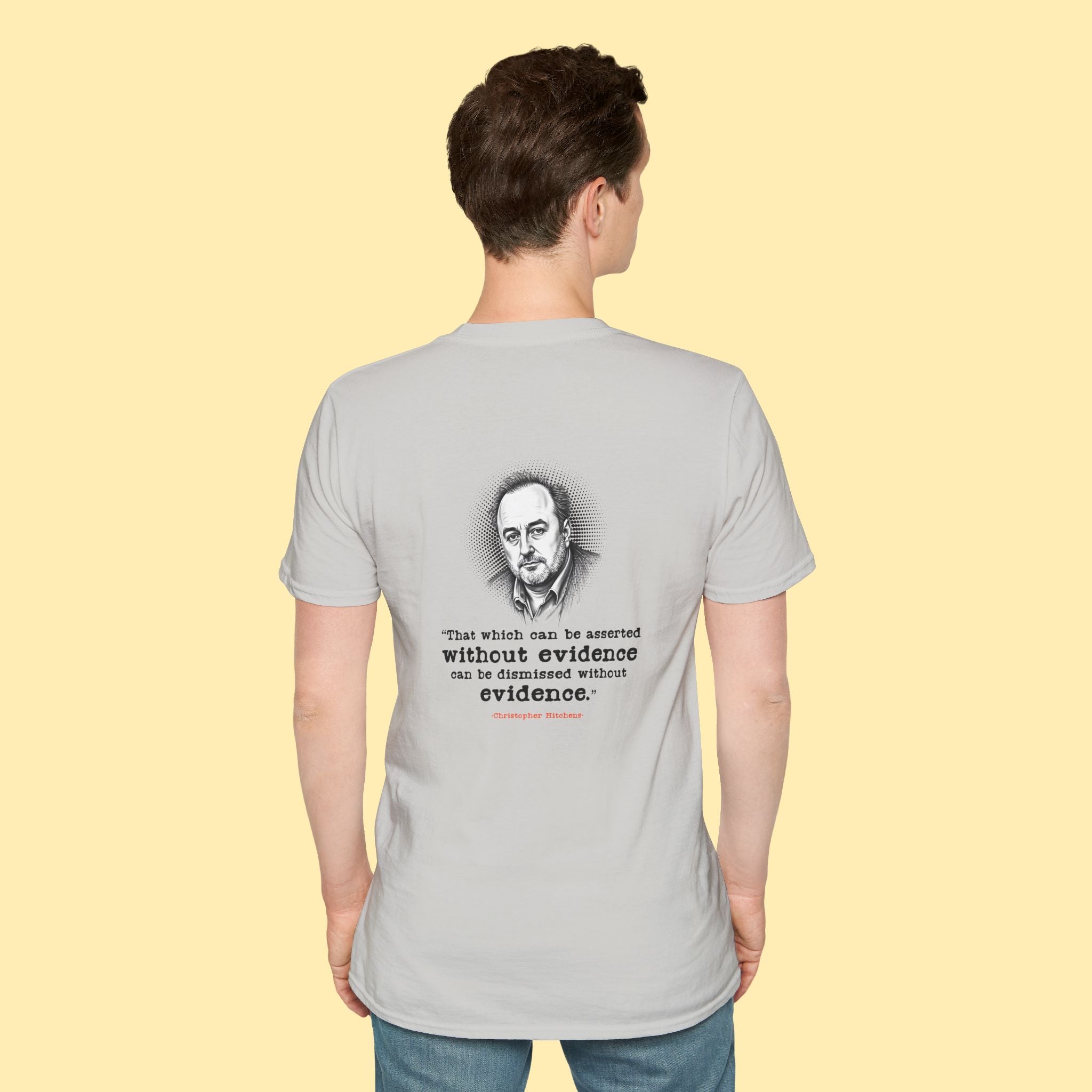 T-Shirt - Unisex, Softstyle, Various Colors - Sophie Series - Christopher Hitchens