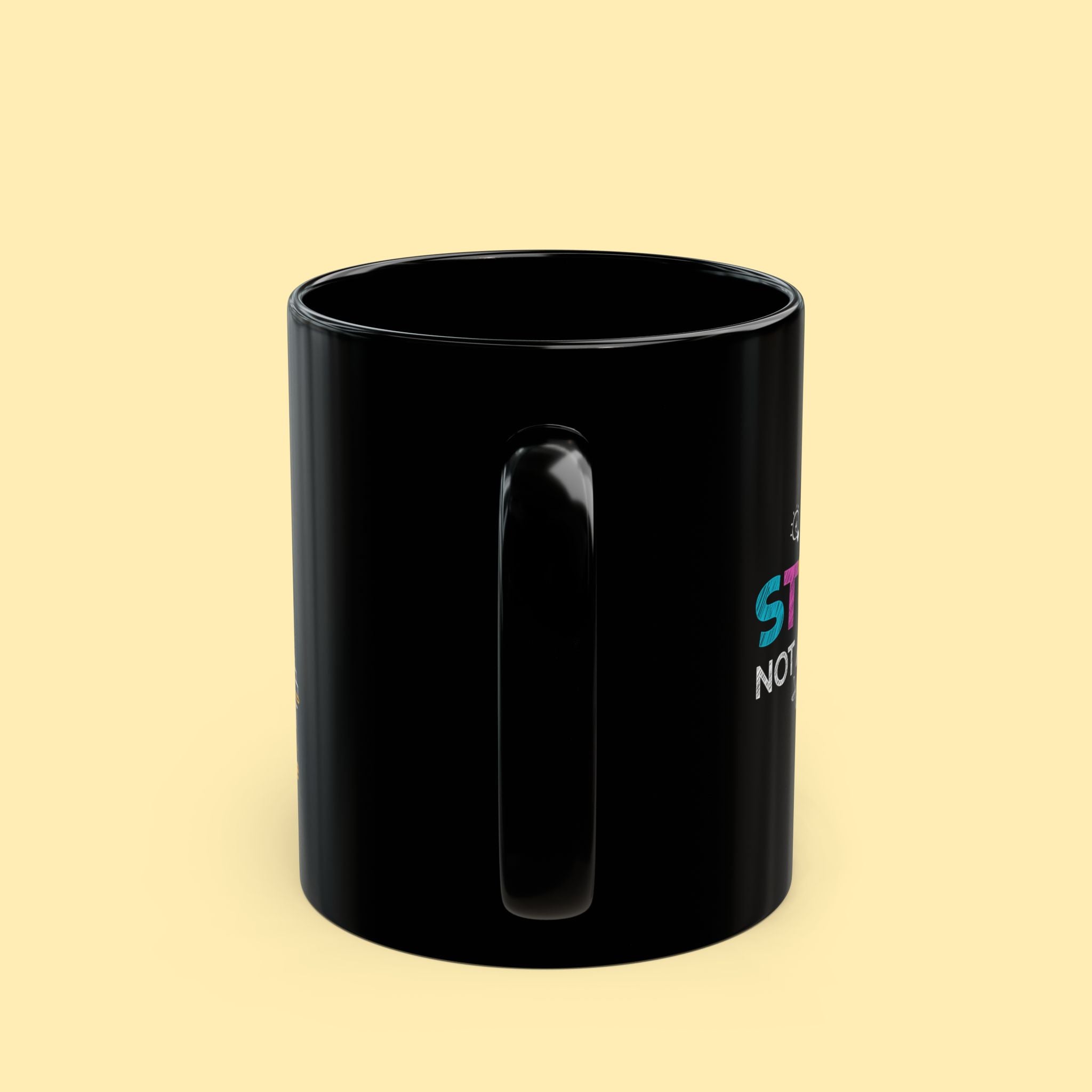 Mug - Black, 11oz-15oz - Sophie Series - Be a Student