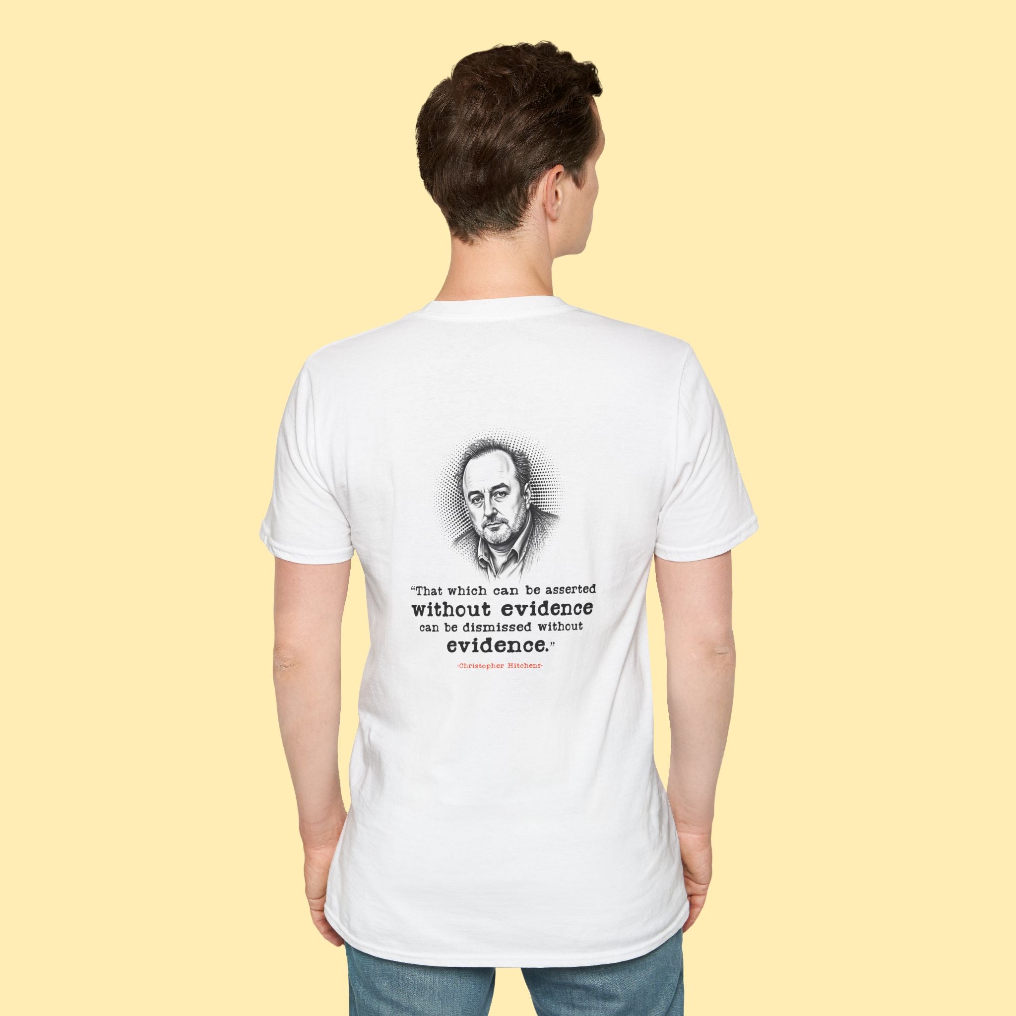 T-Shirt - Unisex, Softstyle, Various Colors - Sophie Series - Christopher Hitchens