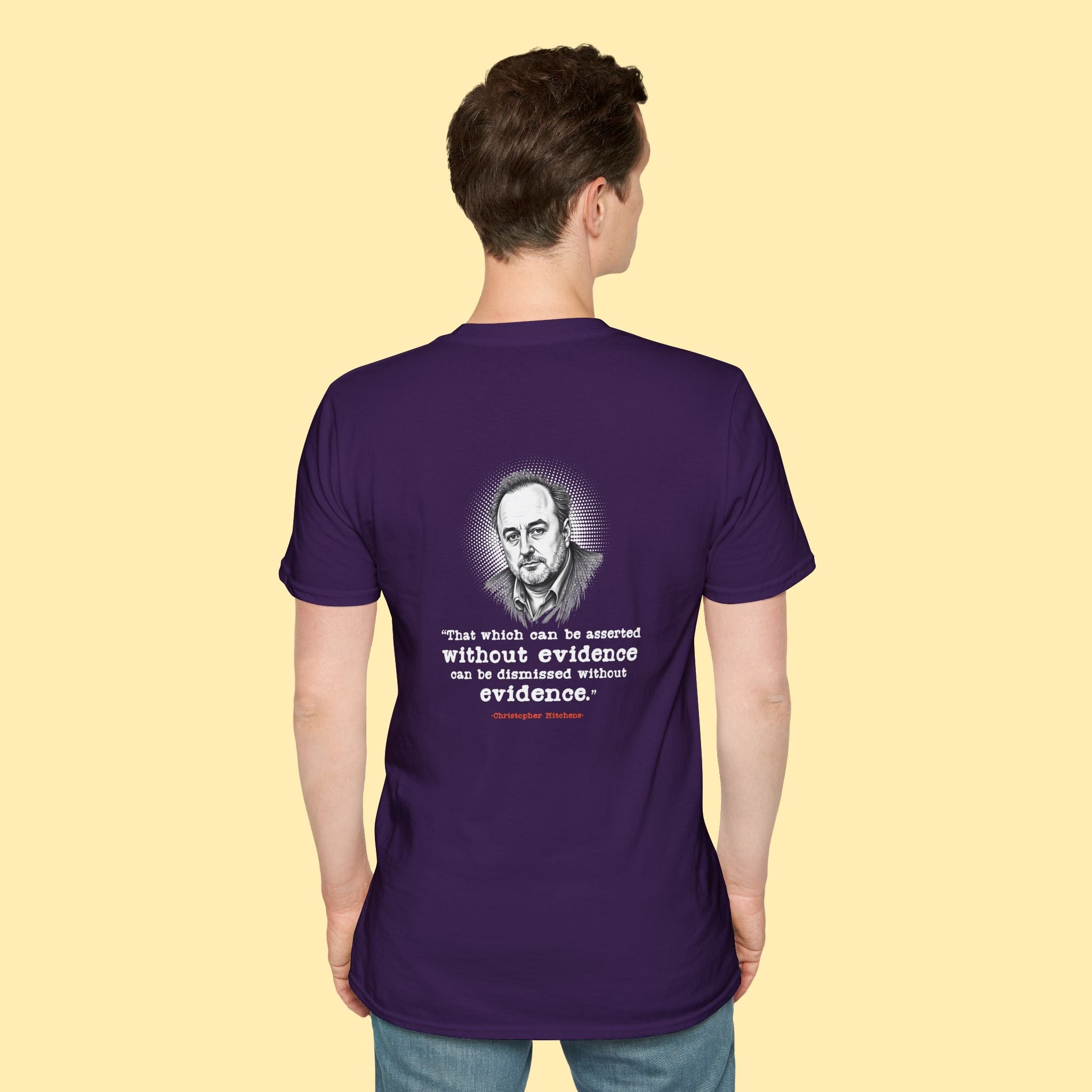 T-Shirt - Unisex, Softstyle, Various Colors - Sophie Series - Christopher Hitchens