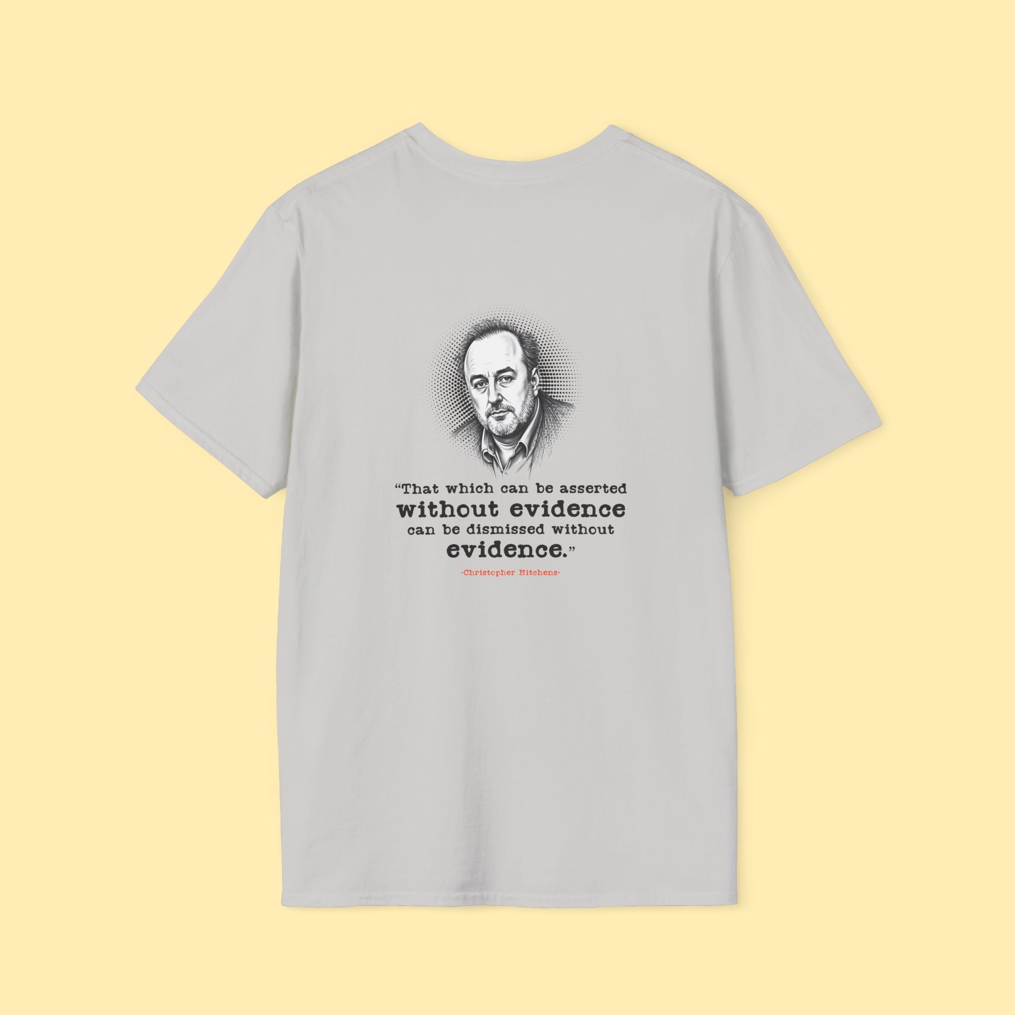 T-Shirt - Unisex, Softstyle, Various Colors - Sophie Series - Christopher Hitchens