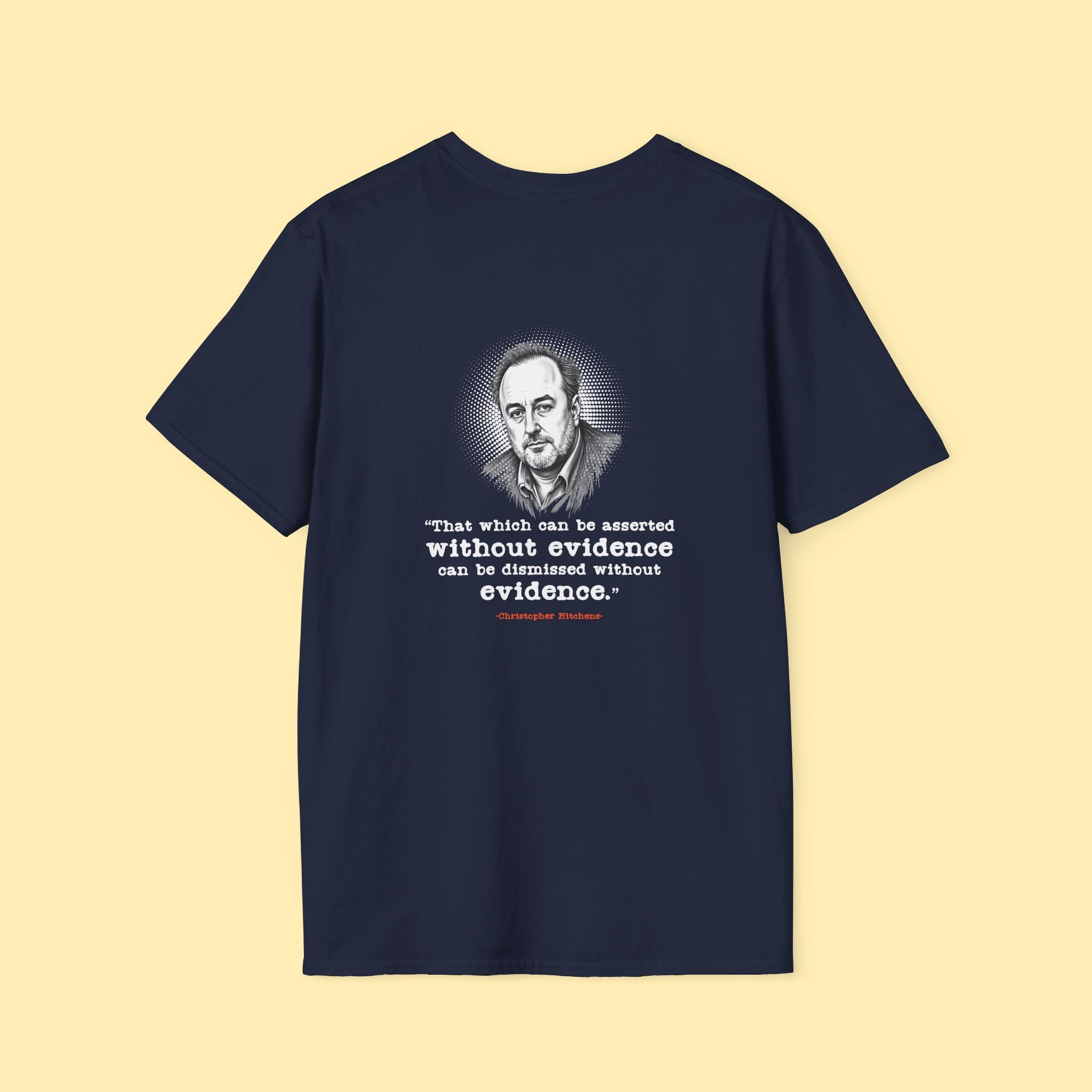 T-Shirt - Unisex, Softstyle, Various Colors - Sophie Series - Christopher Hitchens