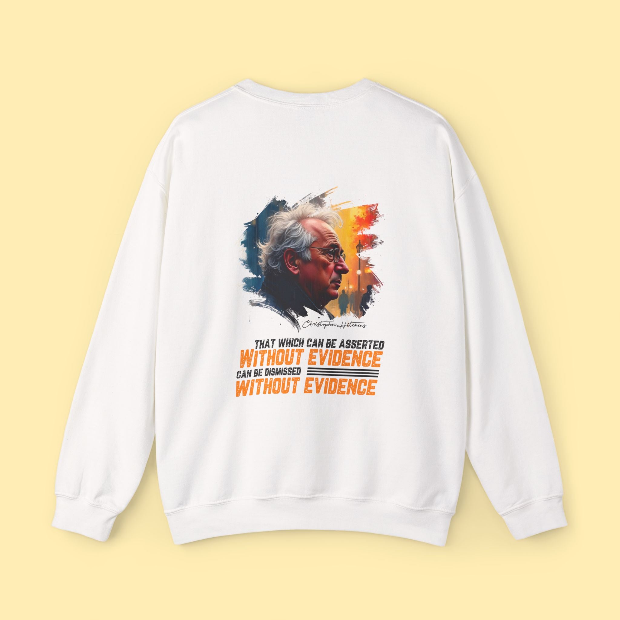 Sweatshirt - Unisex, Heavy Blend™, Crewneck - Sophie Series - Christopher Hitchens