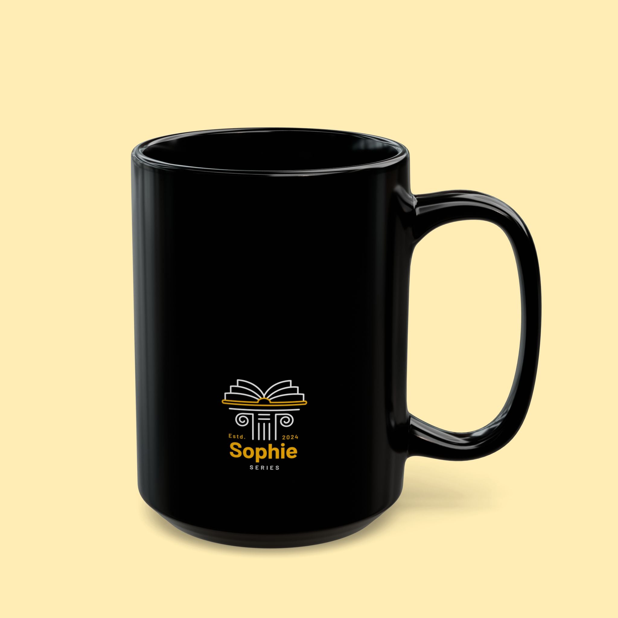 Mug - Black, 11oz-15oz - Sophie Series - No Effect