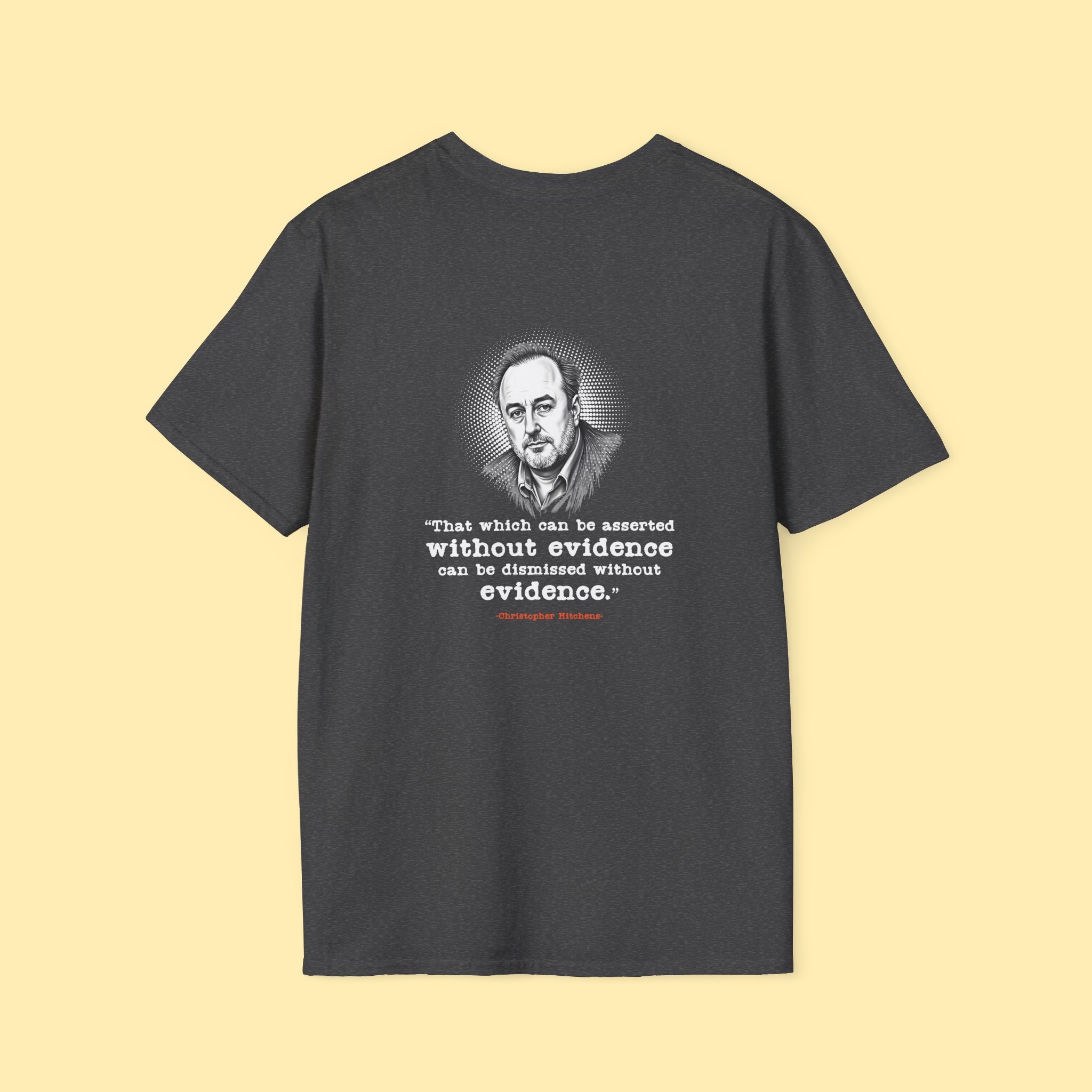 T-Shirt - Unisex, Softstyle, Various Colors - Sophie Series - Christopher Hitchens