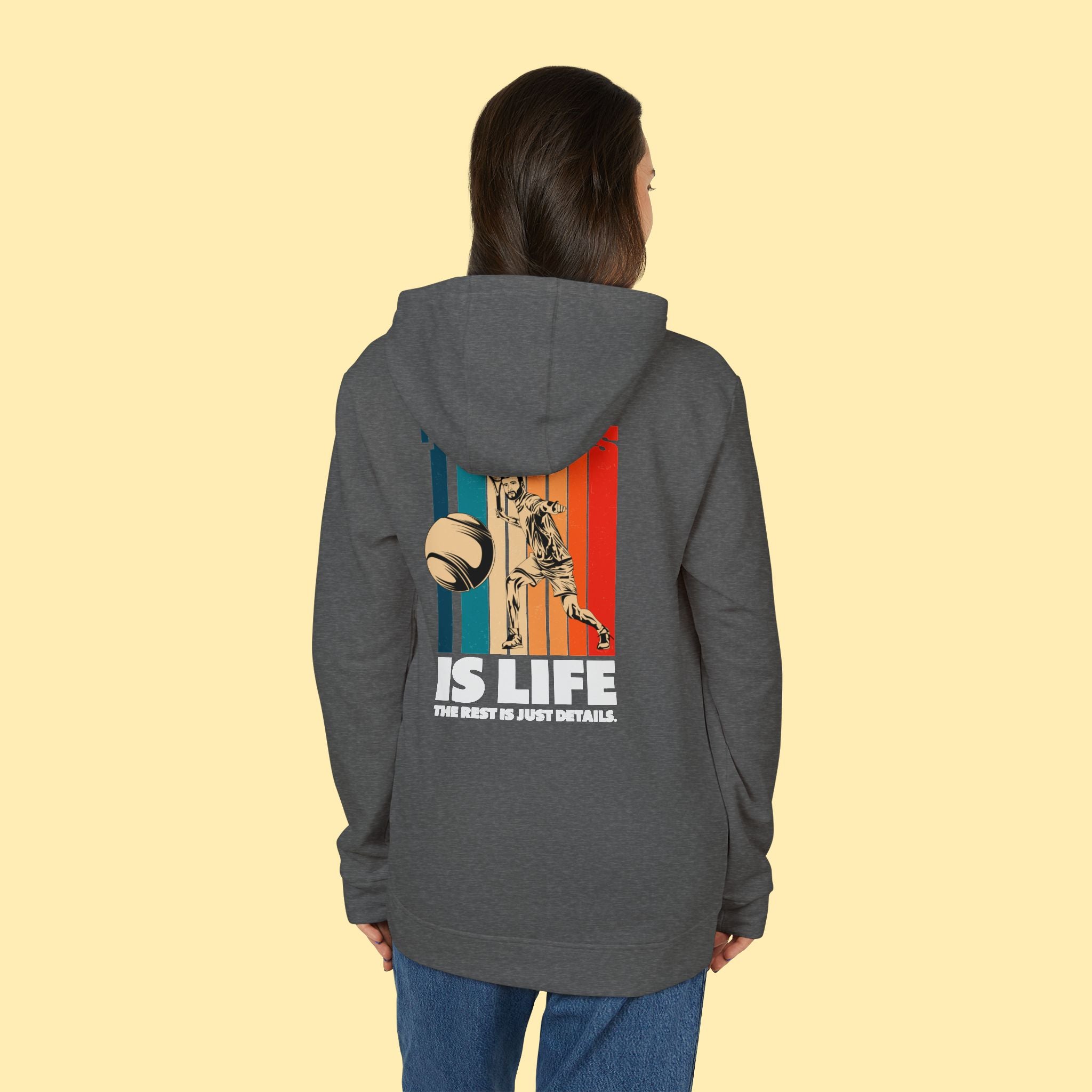 Hoodies - Fleece Hoodie, Various Colors, Adidas - Brands Series - Tennis Is Life