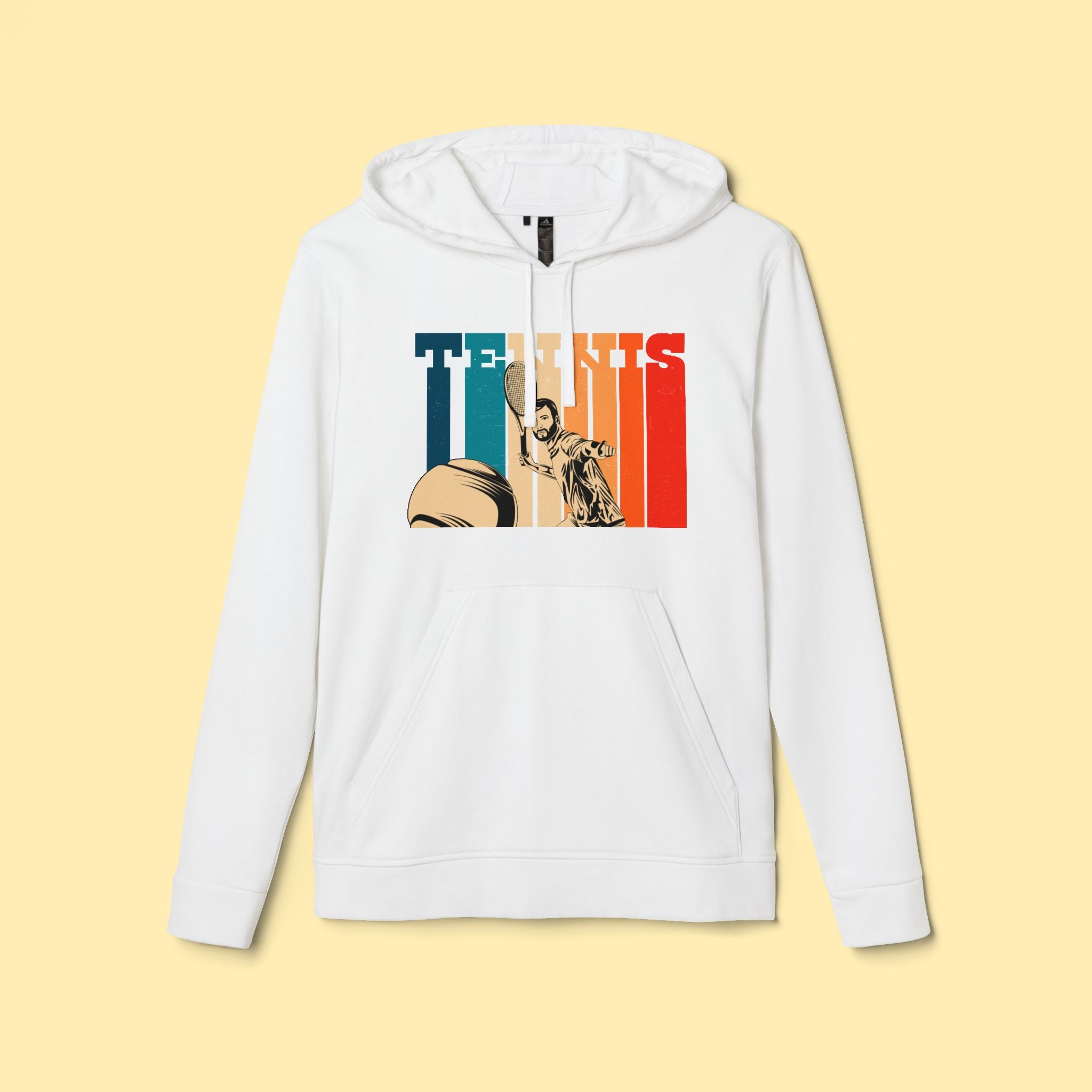 Hoodies - Fleece Hoodie, Various Colors, Adidas - Brands Series - Tennis Is Life