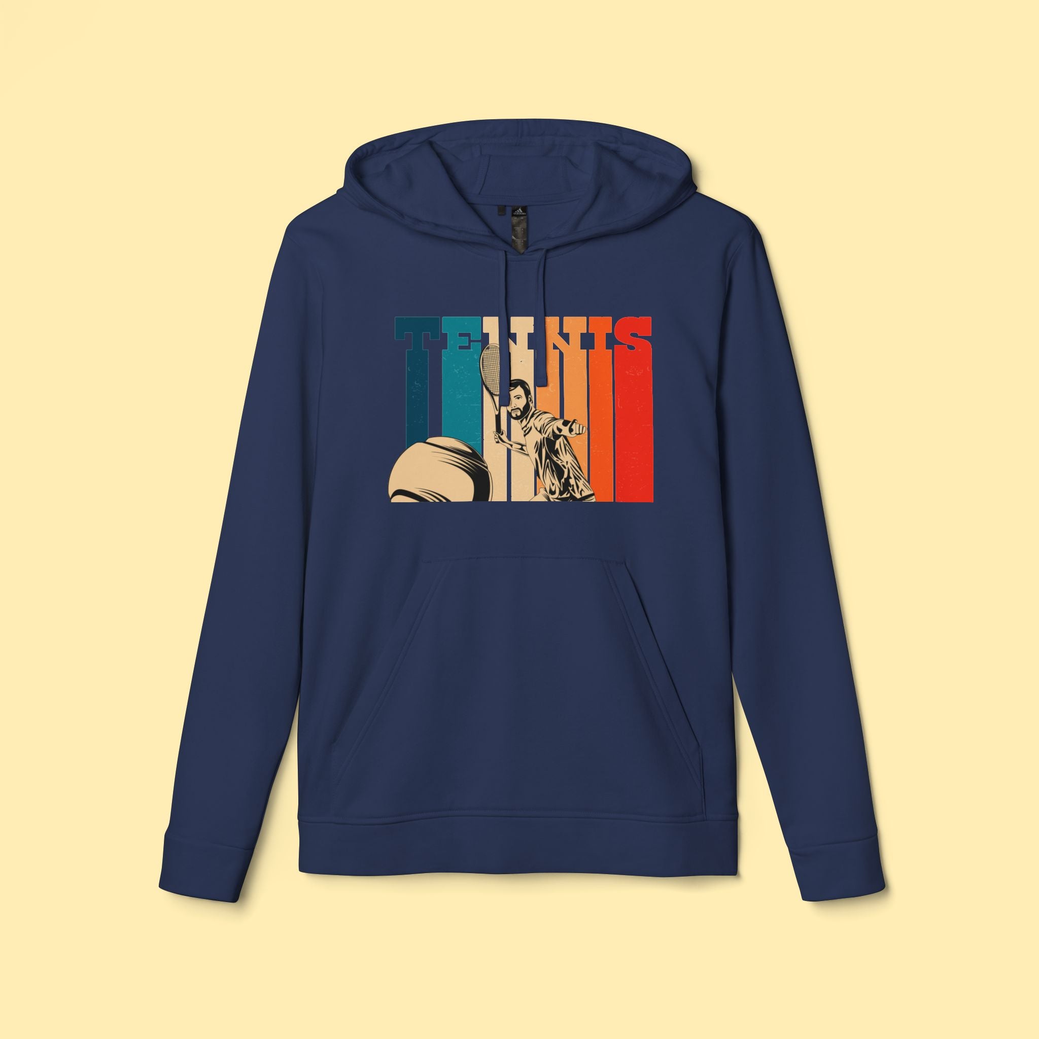 Hoodies - Fleece Hoodie, Various Colors, Adidas - Brands Series - Tennis Is Life