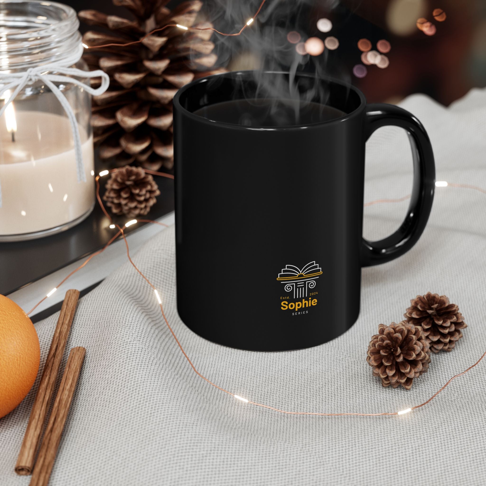 Mug - Black, 11oz-15oz - Sophie Series - Be a Student