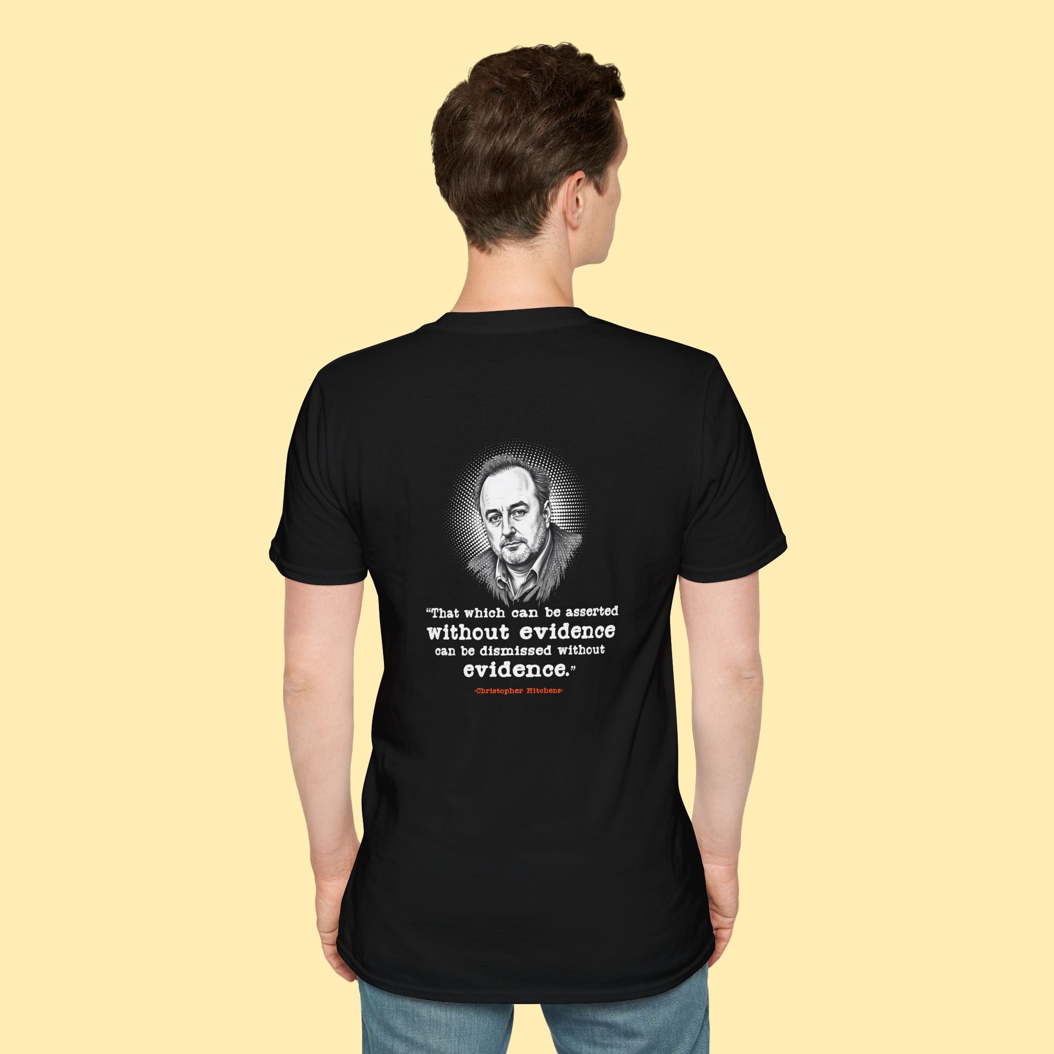 T-Shirt - Unisex, Softstyle, Various Colors - Sophie Series - Christopher Hitchens