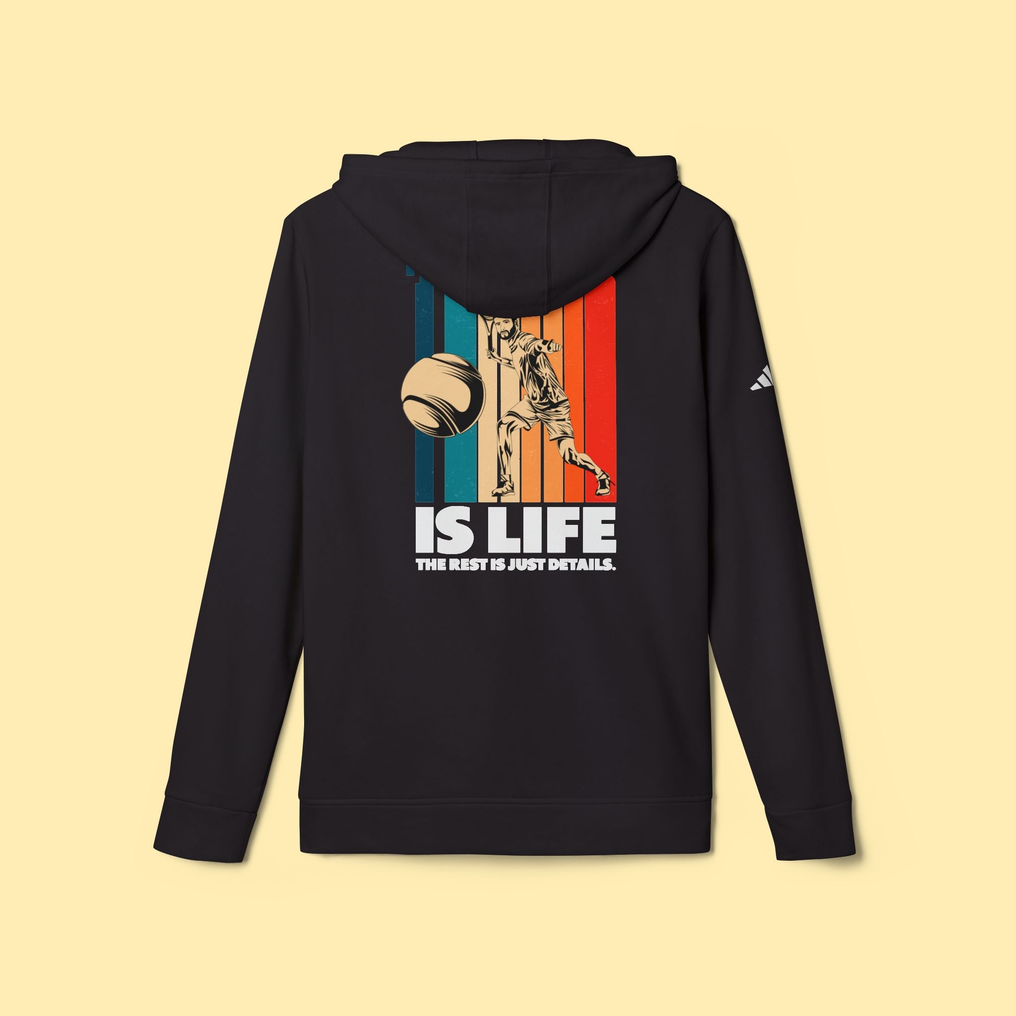 Hoodies - Fleece Hoodie, Various Colors, Adidas - Brands Series - Tennis Is Life