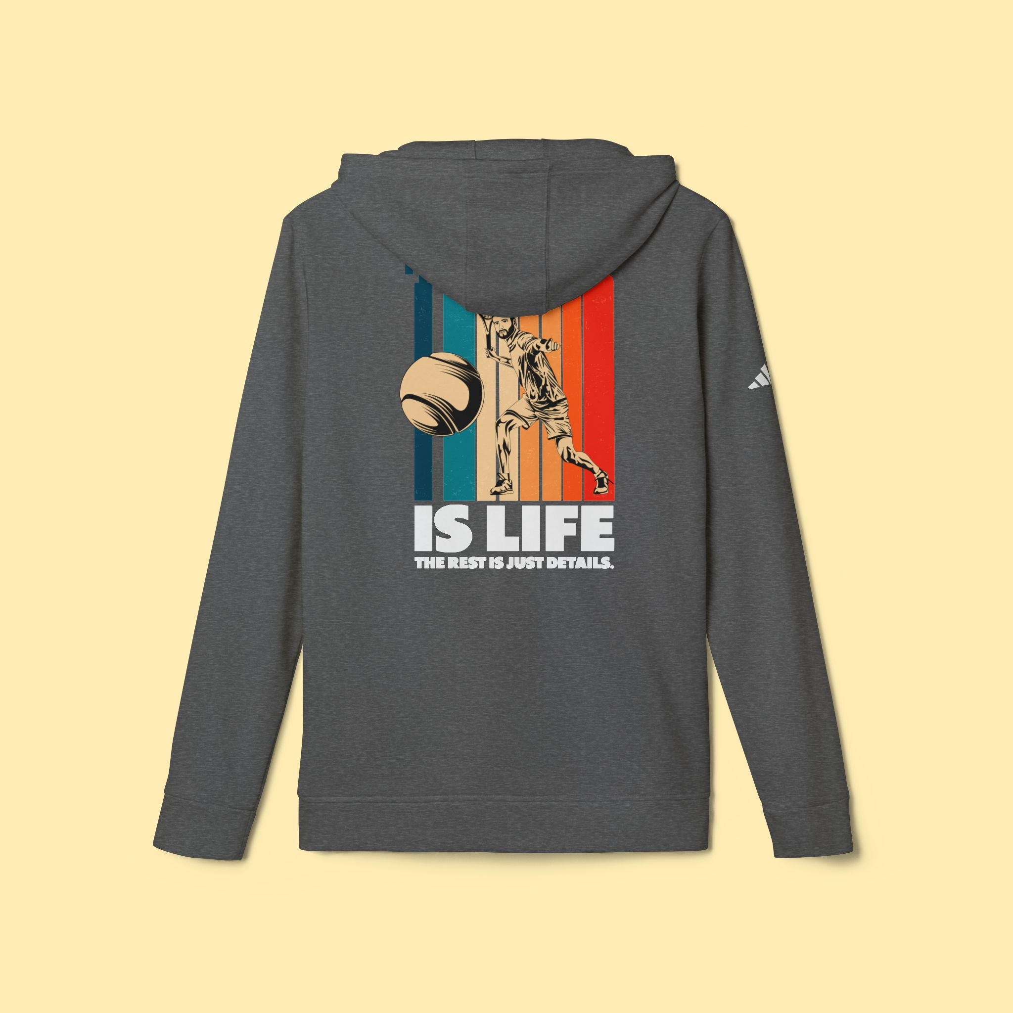 Hoodies - Fleece Hoodie, Various Colors, Adidas - Brands Series - Tennis Is Life