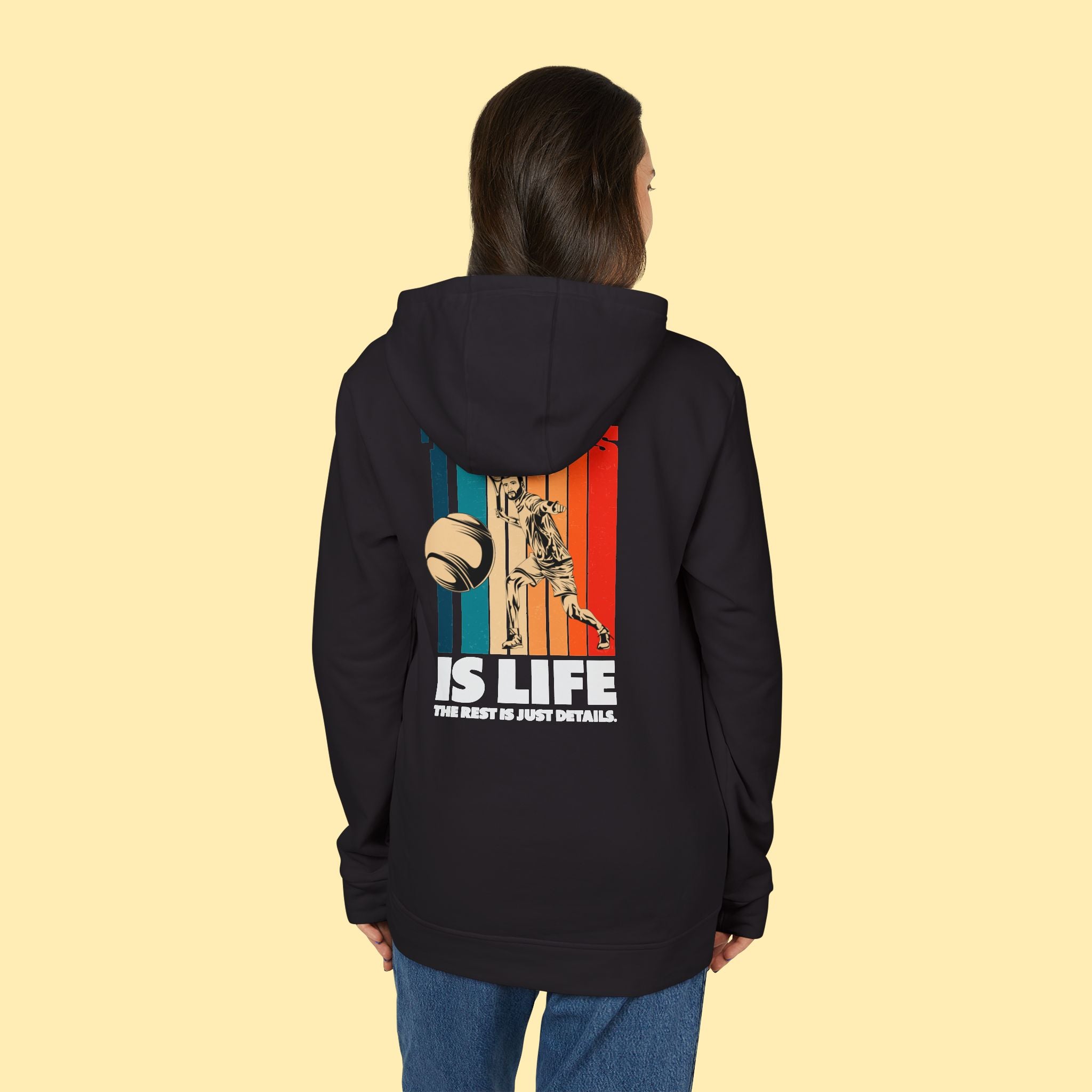 Hoodies - Fleece Hoodie, Various Colors, Adidas - Brands Series - Tennis Is Life