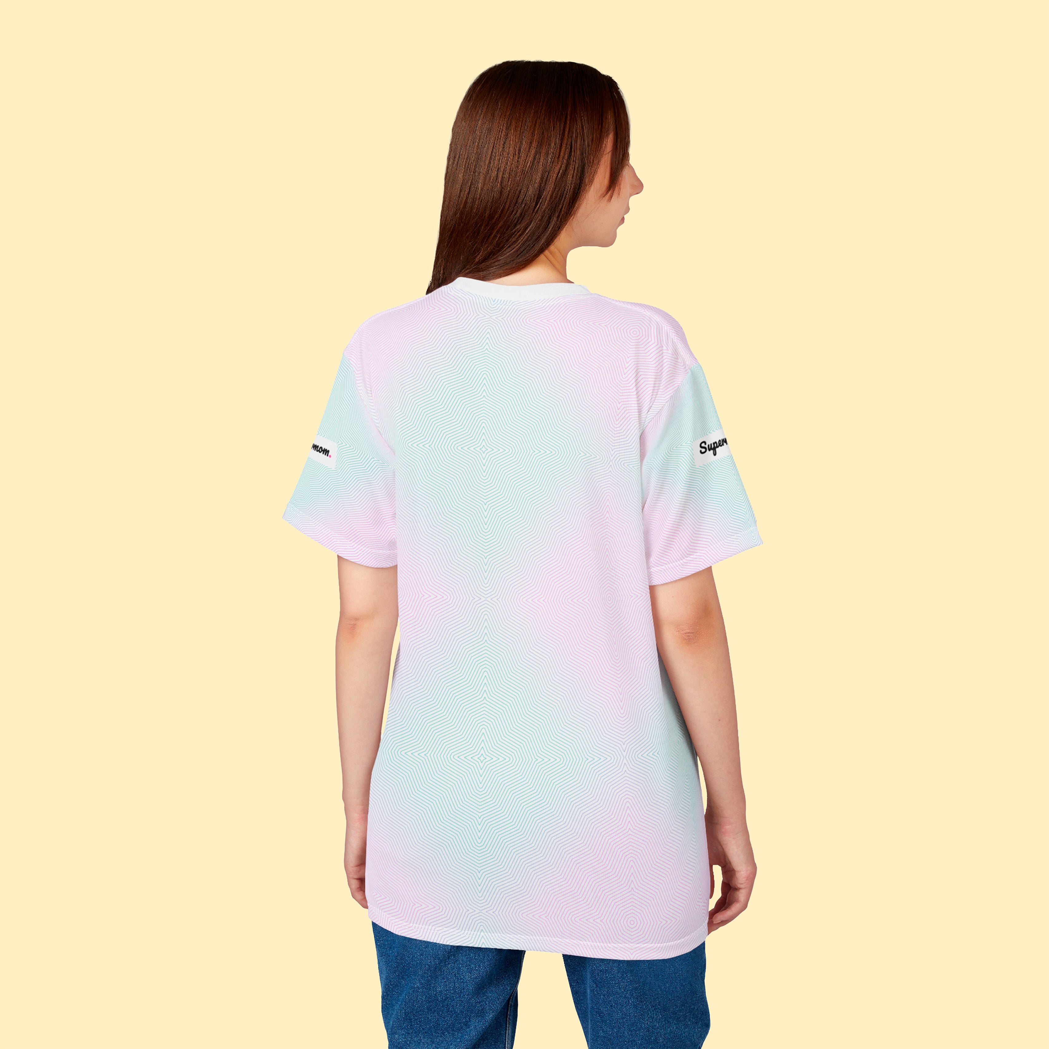 T-Shirts - Women Tee, Neon Art, Push Series - Supermom.